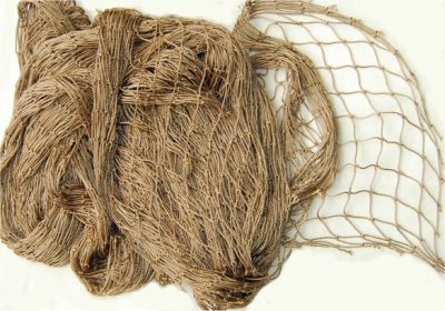 5'x9' Ghillie Netting Nylon-TAN