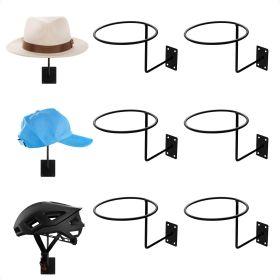 9 Pcs Helmet Holder Wall Mount Reliable Cowboy Hat Holder for Wall Made of Sturdy Metal Easy & Firm Installation for Convenient Storage of Helmet