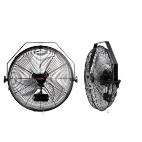 VEVOR Wall Mount Fan, 2 PCS 18 inch Waterproof, 3-speed High Velocity Max. 4000 CFM Industrial Wall Fan for Indoor, Commercial, Residential, Ware