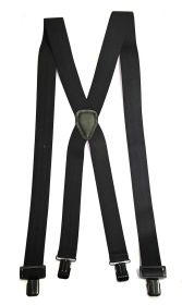 Sniper Suspenders, Clip-on (Options: Black)