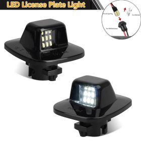 Rear LED License Plate Light Tag Lamp Assembly For Chevy GMC K1500 K2500 K3500 (Option: 2Pcs)